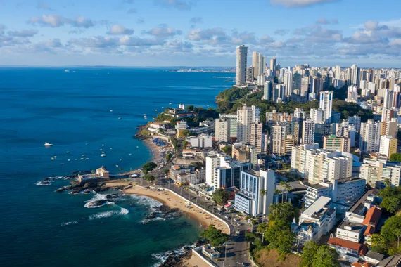 Vista aérea de Salvador