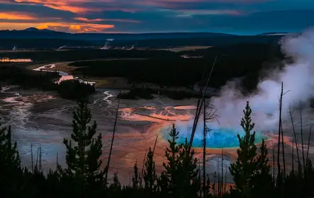 Pacote de passeios autoguiados em Grand Teton e Yellowstone