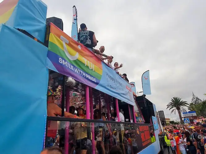 Maspalomas Pride 2024 Official Float Party Gran Canaria Hurb