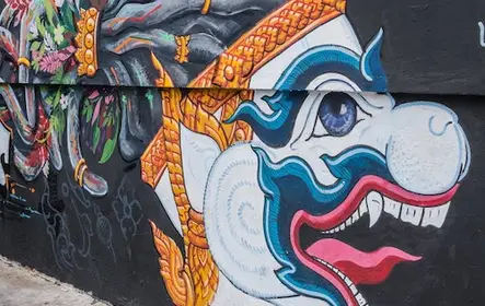 Phnom Penh: excursão guiada por comida e arte de rua