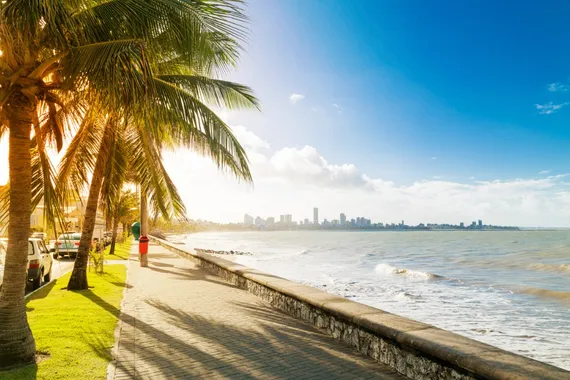 Praia em João Pessoa